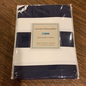 Lauren Alexander Rockport nautical shower curtain